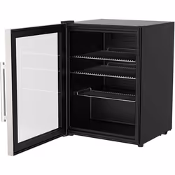 Cozze 416290, Réfrigérateur mini-bar, Pose libre, Acier inoxydable, Acier inoxydable, Acier inoxydable, Gauche