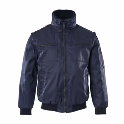 MASCOT 00520-620-01 Pilot Jacket, Veste, unisexe, Marine, XXL, 5 pochettes, 3 pochettes