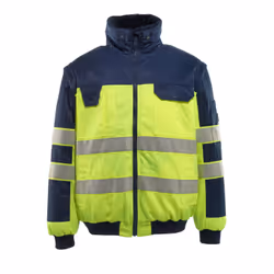 MASCOT 00920-660-171, Veste, Homme, Marine, Orange, XXL, Coton, Polyester, 300 g/m²
