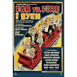 Nordisk Film Far til fire i byen DVD Danois