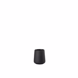 Zone Denmark Zone Nova One, Distributeurs de salle de bain, Grès, Noir, Table, 80 mm, 100 mm