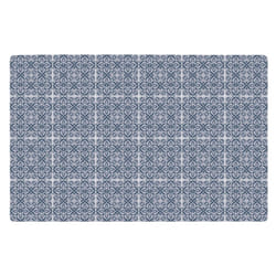 KJ Collection 261204 set de table Rectangle Bleu 1 pièce(s)