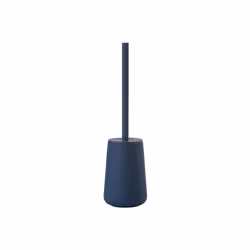 Zone Denmark 330188, Support et brosse pour toilettes, Bleu, Grès, Nova One, 370 mm, 10,3 cm