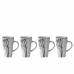 KJ Collection 271941 Tasse Sable Espresso 4 pièce(s)