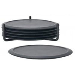 Zone Denmark 372055 sous-verre Métal, Silicone 6 Rond
