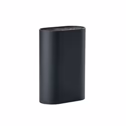 Zone Denmark 330468, Bloc à couteaux incliné, Polypropylène (PP), Caoutchouc thermoplastique (TPR), Noir, Cylindre, 17 mm, 90 ...