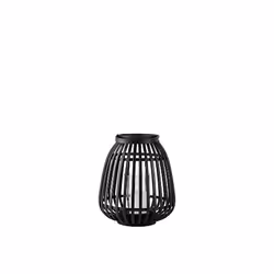 Villa Collection 341612, Noir, Bambou, Verre, 250 mm, 250 mm, 300 mm