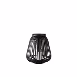 Villa Collection 341613, Noir, Bambou, Verre, 290 mm, 290 mm, 350 mm