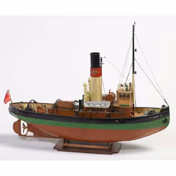 Billing Boats BB700, Modèle réduit de bateau remorqueur, Kit de montage, 1:50, St. Canute, unisexe, Métal, Papier, Textile, B ...