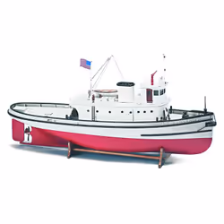 Billing Boats BB708 Hoga, Tugboat, Kit de montage, 1:50, Hoga, Garçon/Fille, Rose, Blanc