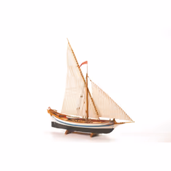 Billing Boats BB902 Le Martegaou, Modèle réduit de navire cargo, Kit de montage, 1:80, Le Martegaou, Garçon/Fille, Blanc, Boi ...