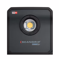 SCANGRIP Nova 10 Connect, 75 W, COB LED, Noir, 6000 K, 16000 lux, 10000 lm