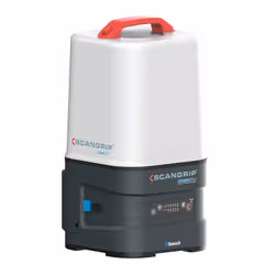 SCANGRIP Area 10 Connect, 84 W, LED, 1 ampoule(s), IP54, IP65, Noir, Blanc, Éclairage autonome