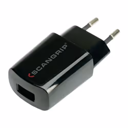 Chargeur USB standard (2 A) · Pour recharger les produits SCANGRIP compatibles USB · Sans câble · Tension de sortie : 5 V DC  ...