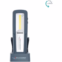 Lampe de travail LED rechargeable avec base de chargement. UNIFORM est une lampe de travail LED portable, rechargeable et dur ...
