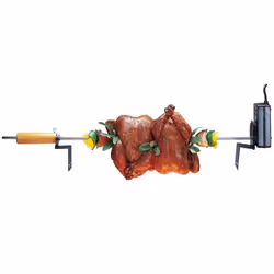Char-Broil 140550, Rotisserie, Noir, Acier inoxydable, 700 mm, 1,51 kg, 1 pièce(s)