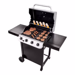 Char-Broil Convective 410 B Grill Chariot Gaz Noir, Acier inoxydable 14000 W - Vue supplémentaire 4