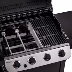Char-Broil Convective 410 B Grill Chariot Gaz Noir, Acier inoxydable 14000 W - Vue supplémentaire 7