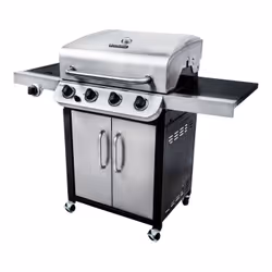 Char-Broil Convective 440 S Grill Chariot Gaz Noir, Acier inoxydable 17000 W