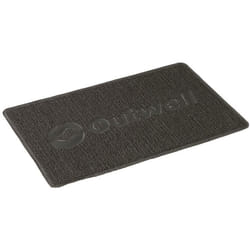Outwell 531020 paillasson Intérieur & extérieur Rectangulaire Noir, Gris