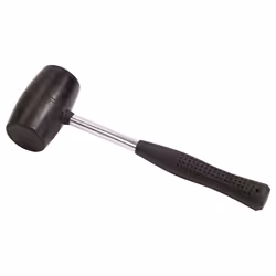 Easy Camp 580134, Maillet, Caoutchouc, Acier, Noir, 430 g