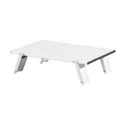 Easy Camp 670200, Blanc, Aluminium, Forme rectangulaire, 4 pieds, 290 mm, 420 mm