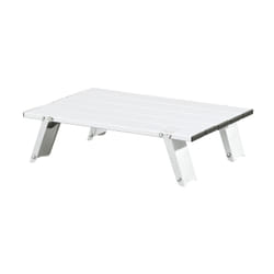 Easy Camp 670200 table de jardin Blanc Forme rectangulaire