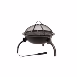 Outwell 650291, Bois de chauffage, Noir, Fer, Acier, Rond, 1 zone(s), Grille