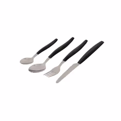 Outwell Box Cutlery Set, Bloc de couteaux/coutellerie, Acier inoxydable, Plastique, 16 pièce(s)
