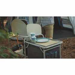 Easy Camp 540014 table de camping Bleu, Argent