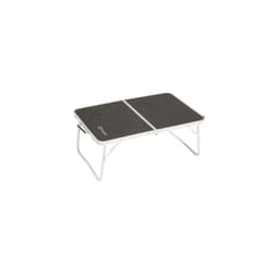 Outwell Heyfield Low Table table de jardin Noir, Blanc Forme rectangulaire