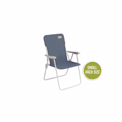 Outwell Blackpool, 120 kg, Chaise de camping, 2 pieds, 3,3 kg, PVC, Textile, Polyester, Bleu
