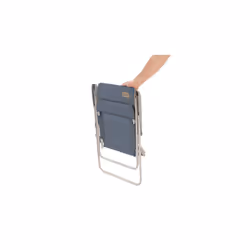 Outwell Blackpool Chaise de camping 2 pieds Bleu