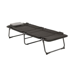 Outwell Pardelas M Chaise longue de camping 3 pieds Noir