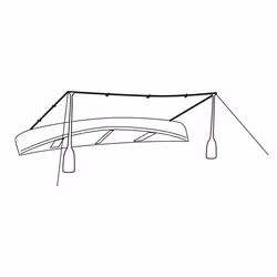 Robens Tarp Abri Vert - Vue supplémentaire 5