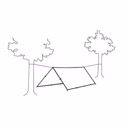 Robens Tarp Abri Vert - Vue supplémentaire 7