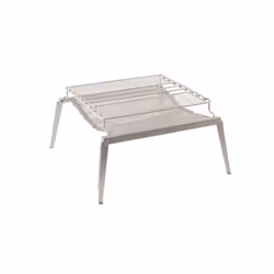 Robens 690308, Grill, Cheminée, Argent, Rectangulaire, Acier inoxydable, 4 pieds