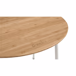 Outwell Custer Round table de camping Marron