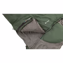 Outwell Contour Lux XL Sac de couchage rectangulaire Polyester Vert