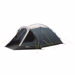 Outwell CLOUD 4, camping, Cadre rigide, Tente igloo, 1 personne(s), Toile de sol, Bleu, Gris