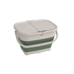 Outwell 651096 poubelle 30 L Rectangulaire Plastique, Élastomère thermoplastique (TPE) Vert