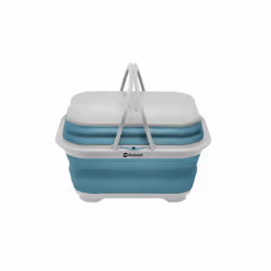 Outwell 651100, Rectangulaire, Plastique, Élastomère thermoplastique (TPE), Bleu, Gris, 440 mm, 340 mm, 270 mm