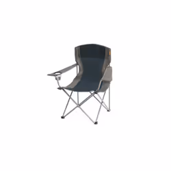 Easy Camp Arm Chair Steel Blue, 110 kg, Chaise de camping, 4 pieds, 2,3 kg, Polyester, Polyvinyl chloride (PVC), Gris, Marine