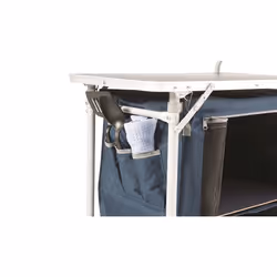 Easy Camp Sarin cuisine de camping Bleu, Blanc Aluminium