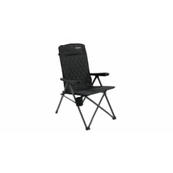 Outwell Lomond Chaise de camping 4 pieds Noir