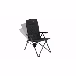 Outwell Lomond Chaise de camping 4 pieds Noir