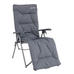 Outwell Torch Lake Chaise de camping 4 pieds Noir, Gris