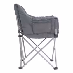 Outwell 470474 chaise de camping 4 pieds Noir, Gris
