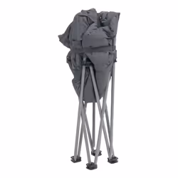 Outwell 470474 chaise de camping 4 pieds Noir, Gris