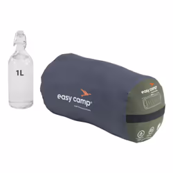 Easy Camp Raven II Square -3°C Adulte Sac de couchage rectangulaire Polyester Vert